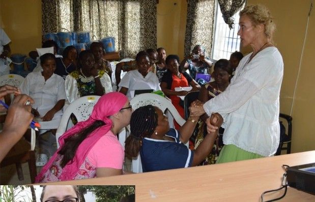 Healthcare training session